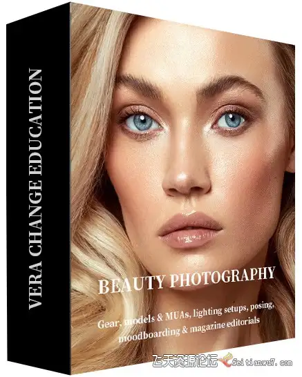 【中英字幕】时尚摄影师Vera Change的高端商业时尚美容摄影教程