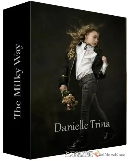 【中英字幕】摄影师Danielle Trina儿童艺术人像概念到最终图像教程