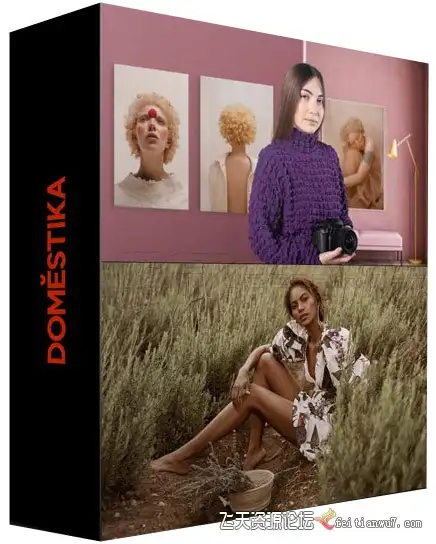 摄影师Natalia Gw概念艺术时尚人像摄影的光与创造力与后期中英字幕