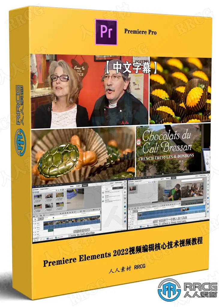 【中文字幕】Premiere Elements 2022视频编辑全面核心技术