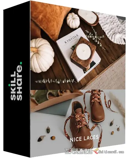 【中英字幕】扁平化景物产品摄影技巧与后期编辑教程