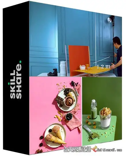 【中英字幕】手机摄影智能手机彩色主题美食照片摄影布光构图课程