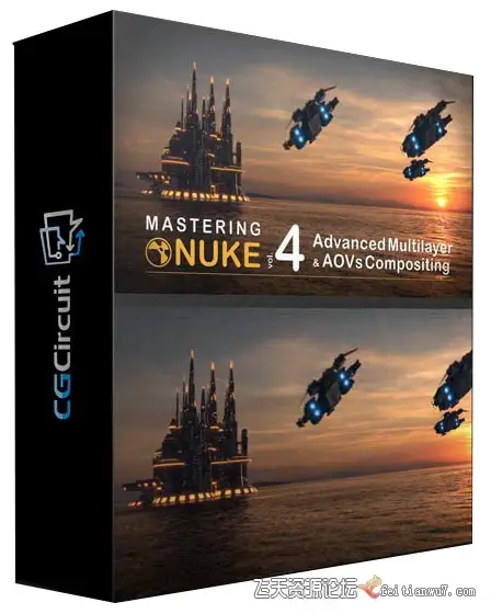 【中英字幕】好莱坞影视特效合成大师班精通Nuke教程第四季