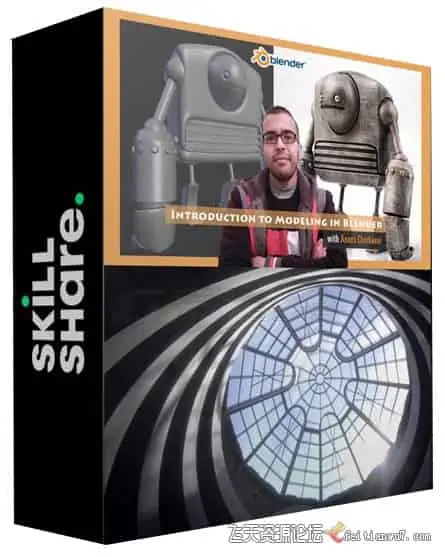 【中英字幕】Blender 3D建模从头学习完全培训大师级视频教程