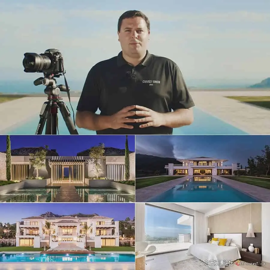 【中英字幕】房地产室内建筑摄影-像专业人士一样拍摄和后期教程