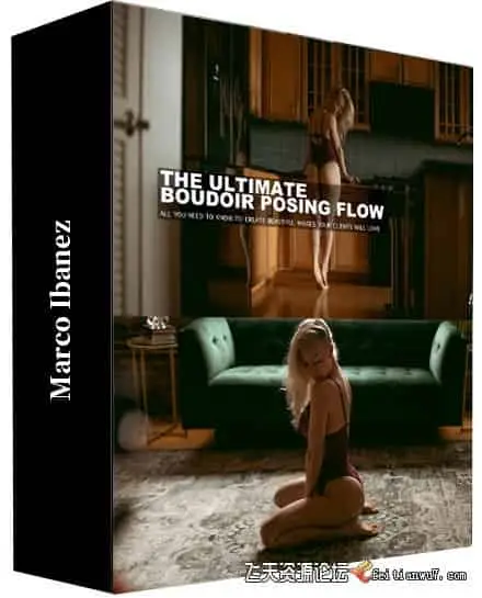 【中英字幕】Marco Ibanez终极闺房私房人像摆姿势专业版视频教程