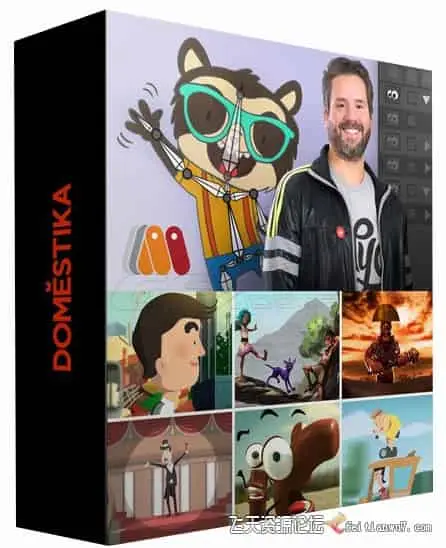 【中英双语字幕】Moho Pro教程-角色绑定和动画实例制作视频