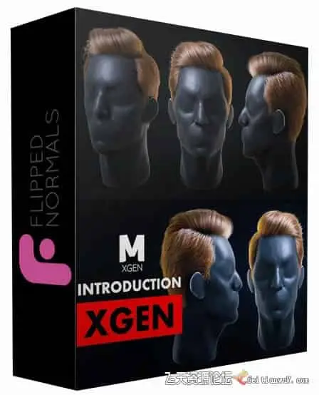 Maya教程-XGen角色毛发实例制作大师级视频教程