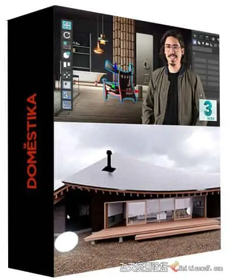 【中英字幕】使用3ds Max和 Corona渲染器从零开始建模和空间照明教程