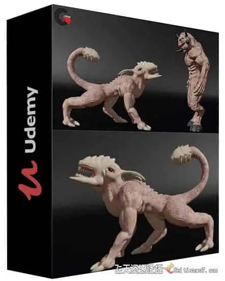 【中英字幕】Alex Cordebard Blender 3D终极数字雕刻工作流程完整教程