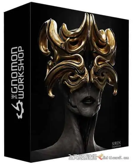 【中英字幕】Zbrush Keyshot和Photoshop生物雕刻建模照明渲染技术教程