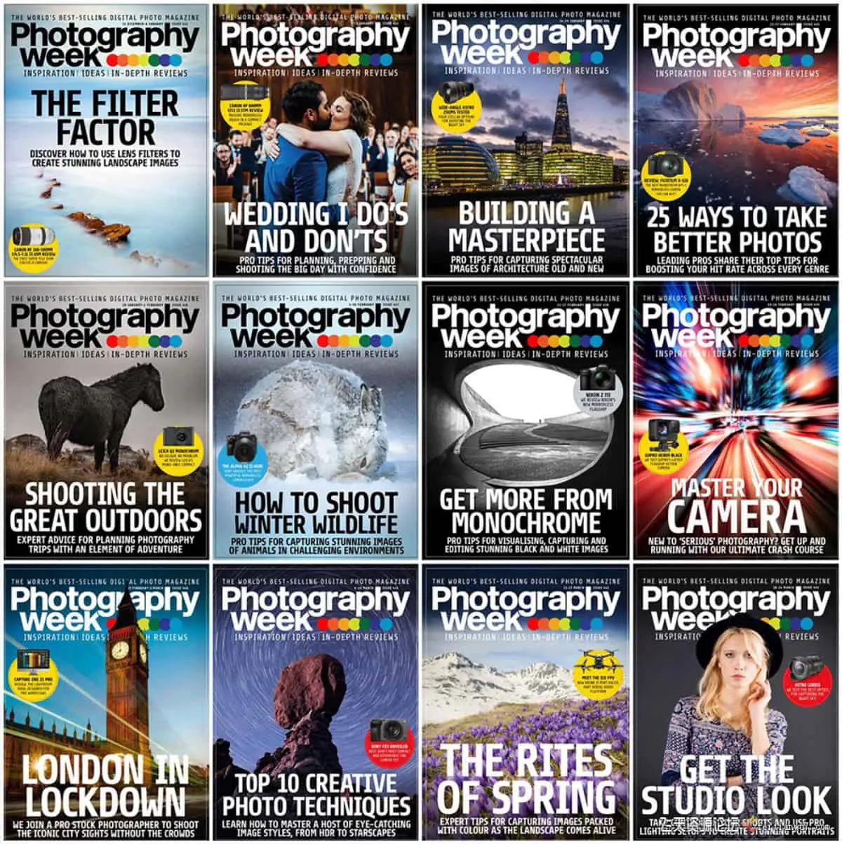 摄影周-2021年全年期刊1-52合集 Photography Week-2021 Full Year Issues