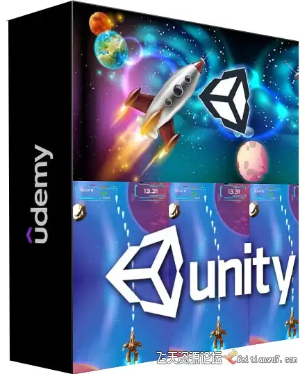 【中文字幕】Unity太空射击游戏完整项目实例视频教程