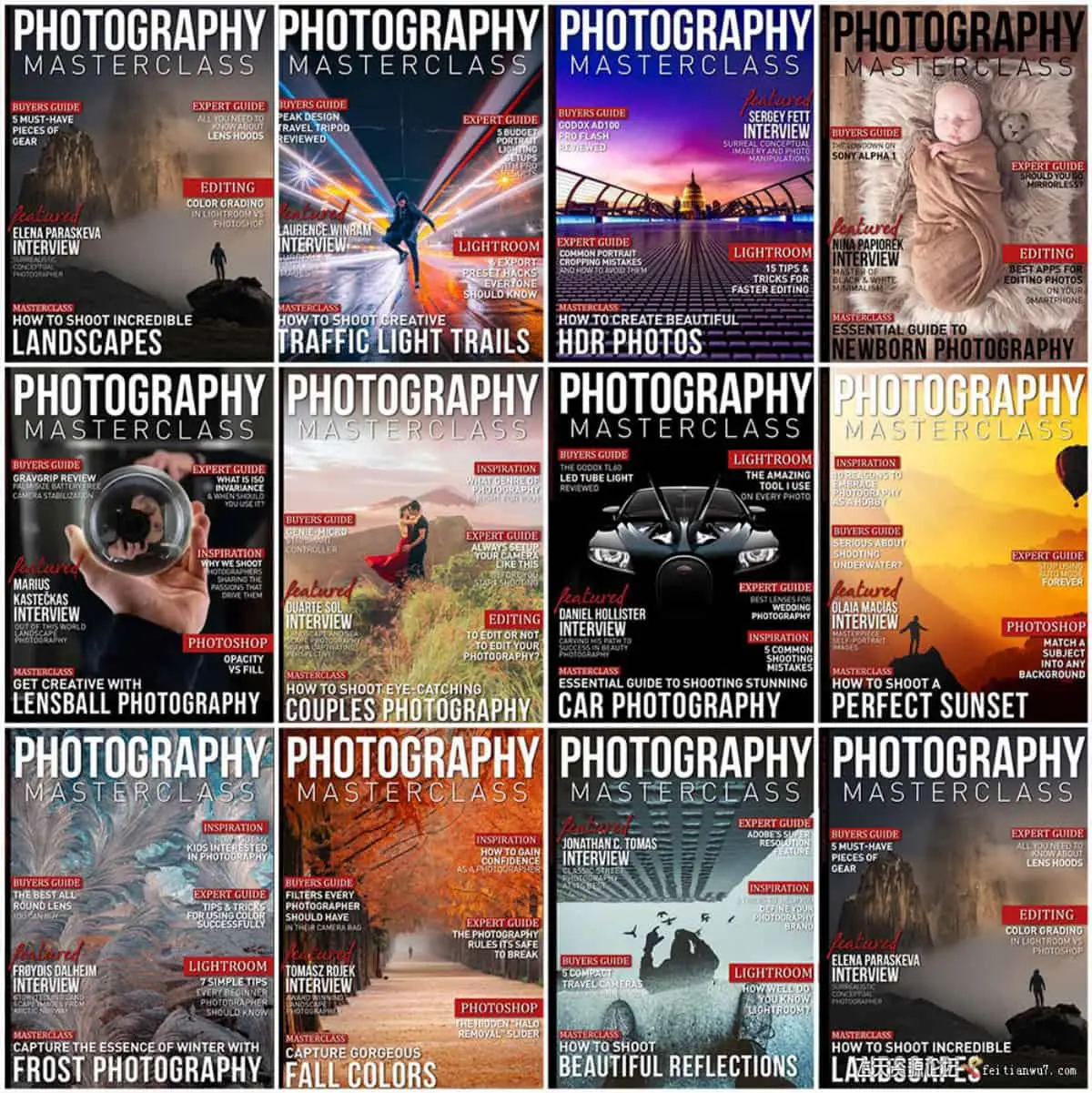 摄影大师班 2021年全年1-11期合集 Photography Masterclass - Full Year 2021