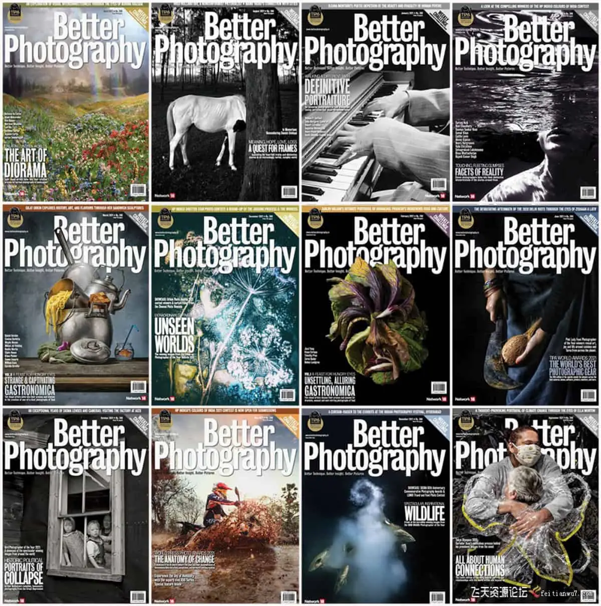 更好的摄影2021 年全年系列1-12期Better Photography Full Year 2021