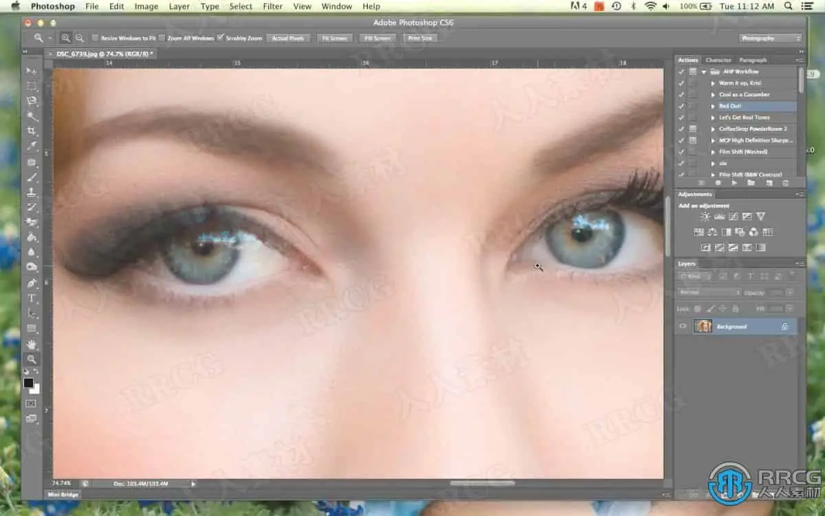 PS手动编辑写真后期图像处理工作流程视频教程 平面设计教程 人人CG (4)