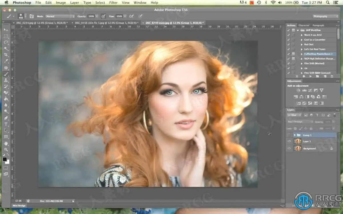 PS手动编辑写真后期图像处理工作流程视频教程 平面设计教程 人人CG (7)