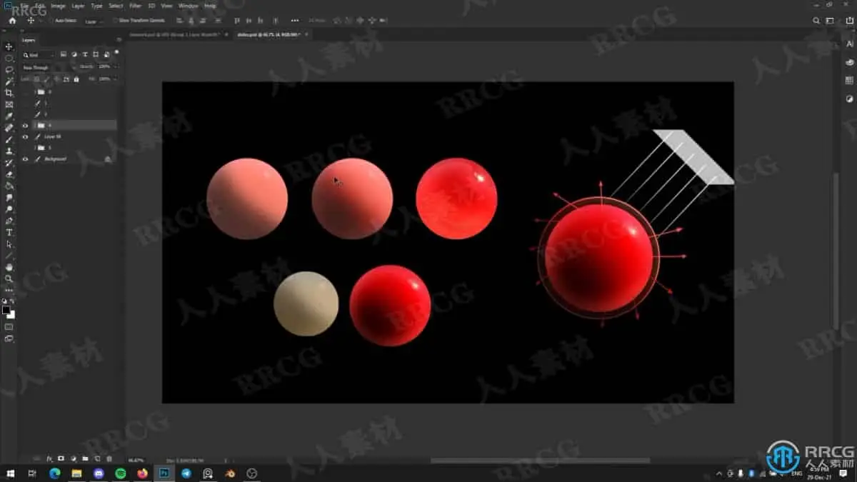 皮肤真实漂亮优化画法数字绘画视频教程 绘画插画教程 人人CG (3)