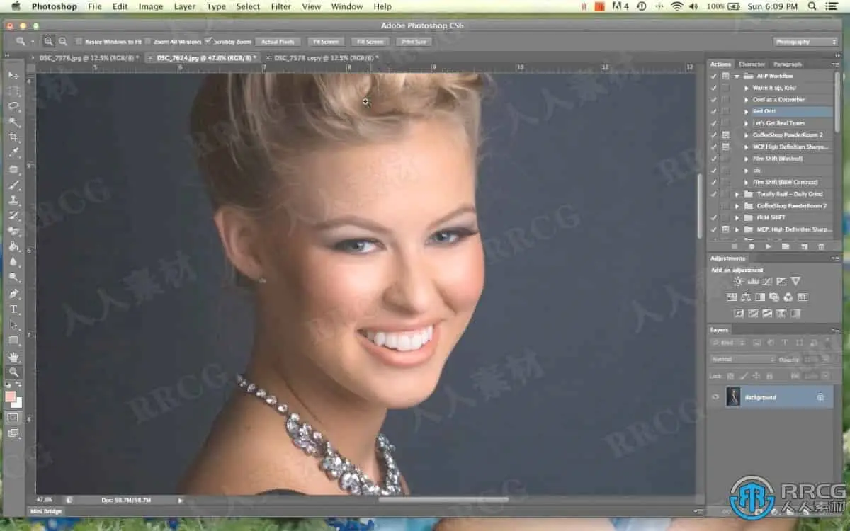 PS手动编辑写真后期图像处理工作流程视频教程 平面设计教程 人人CG (11)