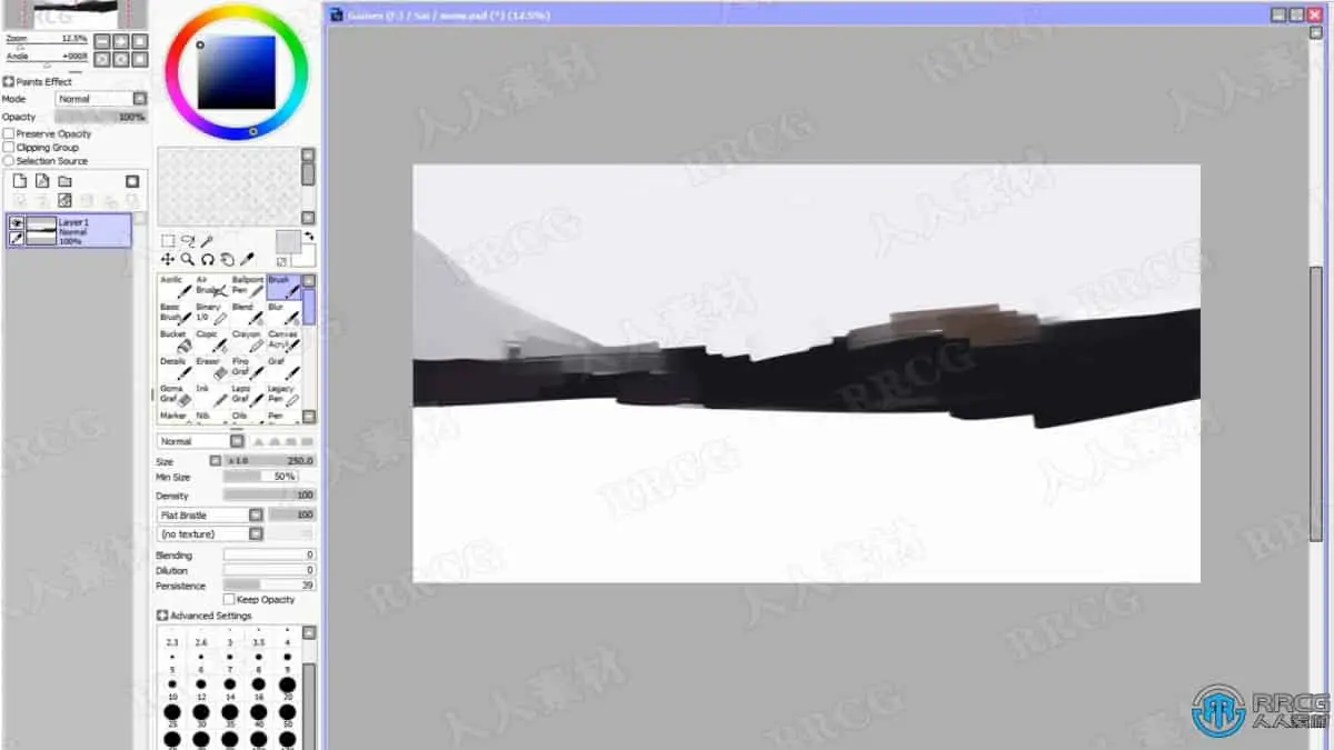 Aenami画师无尽道路数字绘画实例训练视频教程 绘画插画教程 人人CG (1)