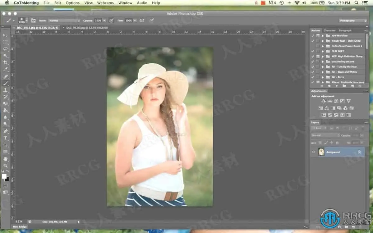 PS手动编辑写真后期图像处理工作流程视频教程 平面设计教程 人人CG (8)