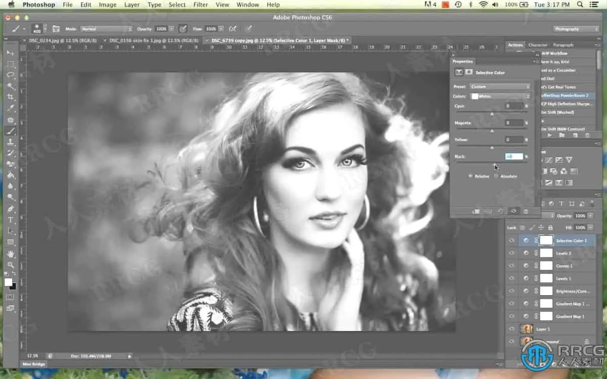 PS手动编辑写真后期图像处理工作流程视频教程 平面设计教程 人人CG (6)