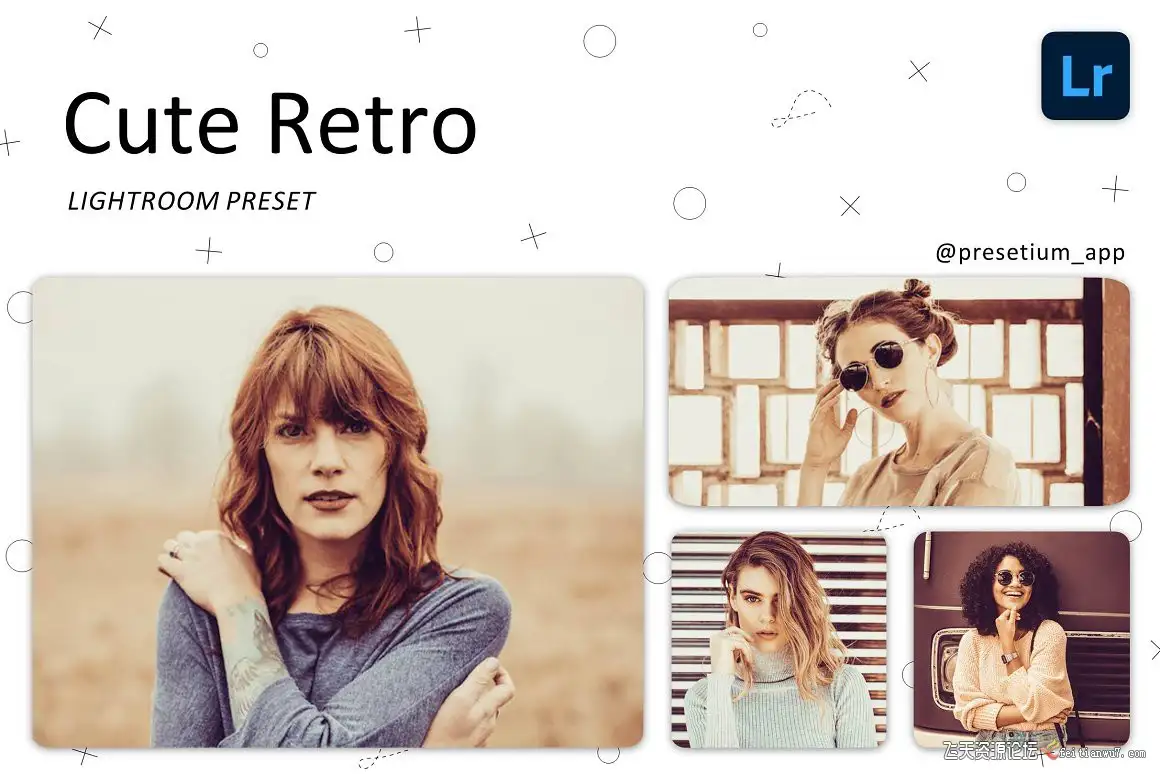 可爱的免费复古胶片Lightroom预设Cute Retro – Lightroom Presets