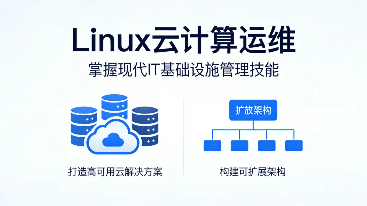 [Linux] Linux云计算运维 掌握现代IT基础设施管理技能 打造高可用云解决方案 构建可扩展架构