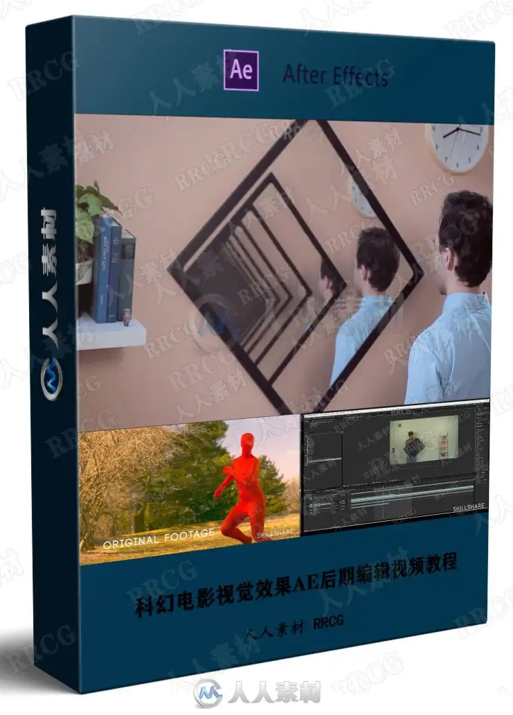 [After Effects] 科幻电影视觉效果AE后期编辑视频教程