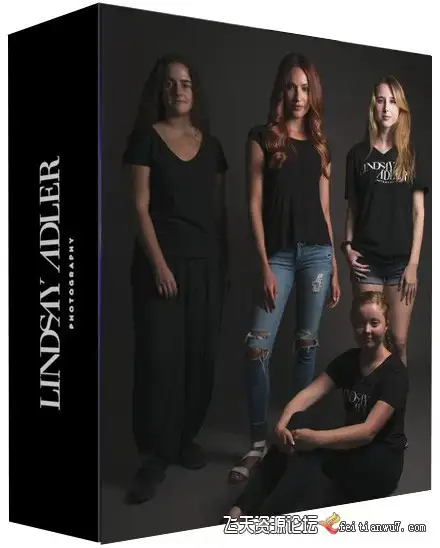 【中英字幕】摄影师Lindsay Adler集体照团体照摄影布光及摆姿式教程