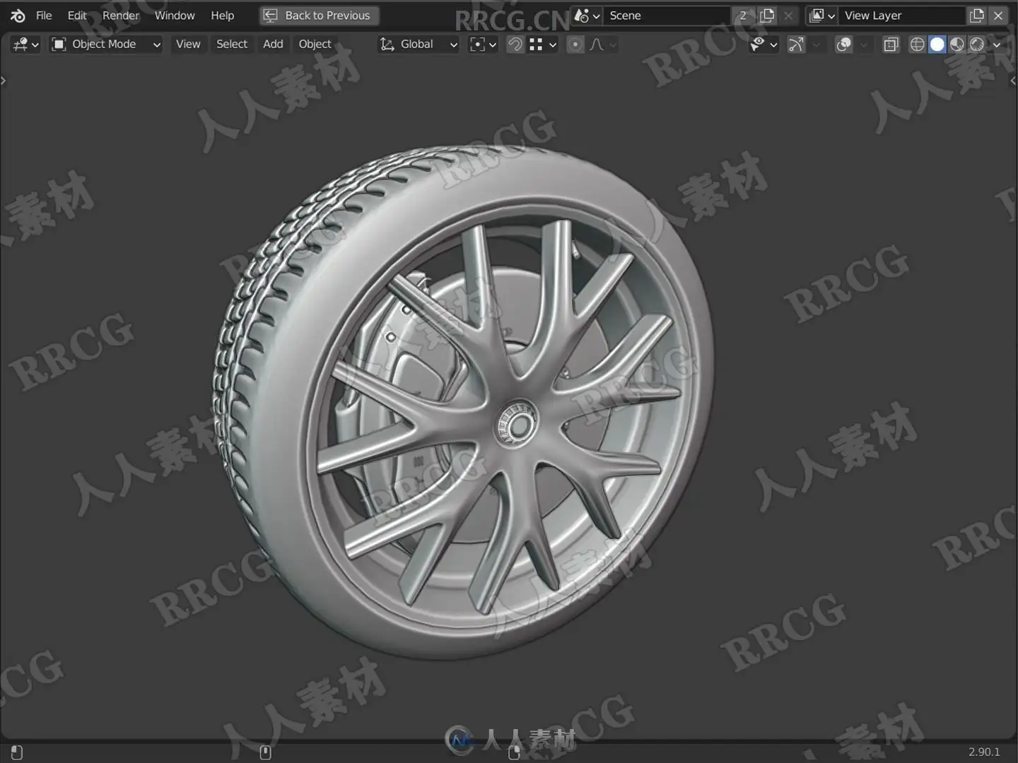 Blender特斯拉汽车硬表面建模制作训练视频教程
