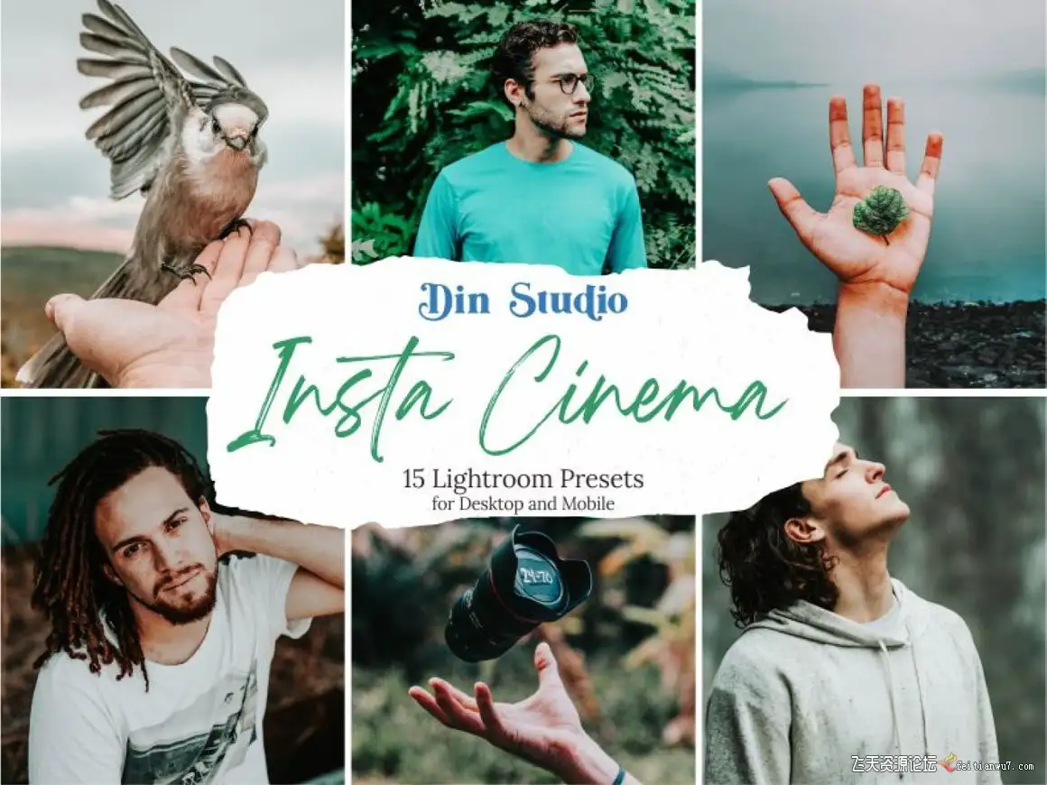 INS电影色调Lightroom预设/移动APP预设Insta Cinema Lightroom Presets