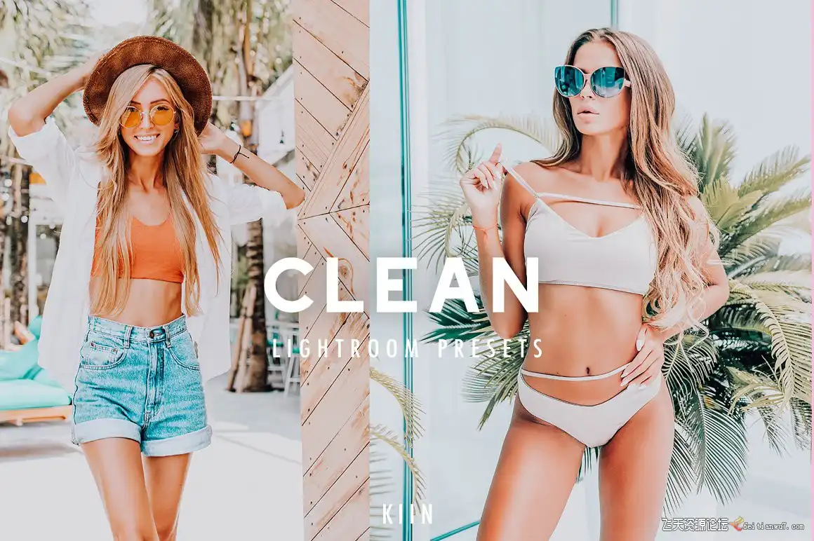 12个明亮清新通透人像胶片Lightroom预设APP滤镜CLEAN & AIRY LIGHTROOM PRESETS
