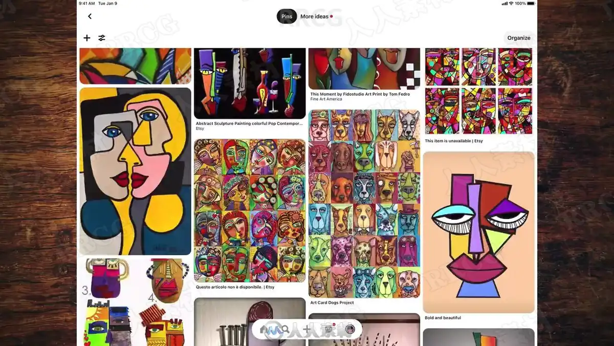 Procreate 搞怪动物肖像平面插画实战教程 | 附 12 款专属纹理笔刷