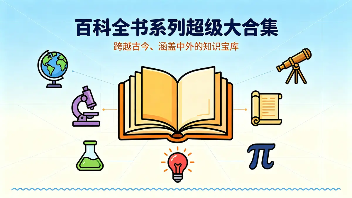 百科全书系列超级大合集 —— 跨越古今、涵盖中外的知识宝库 (1)