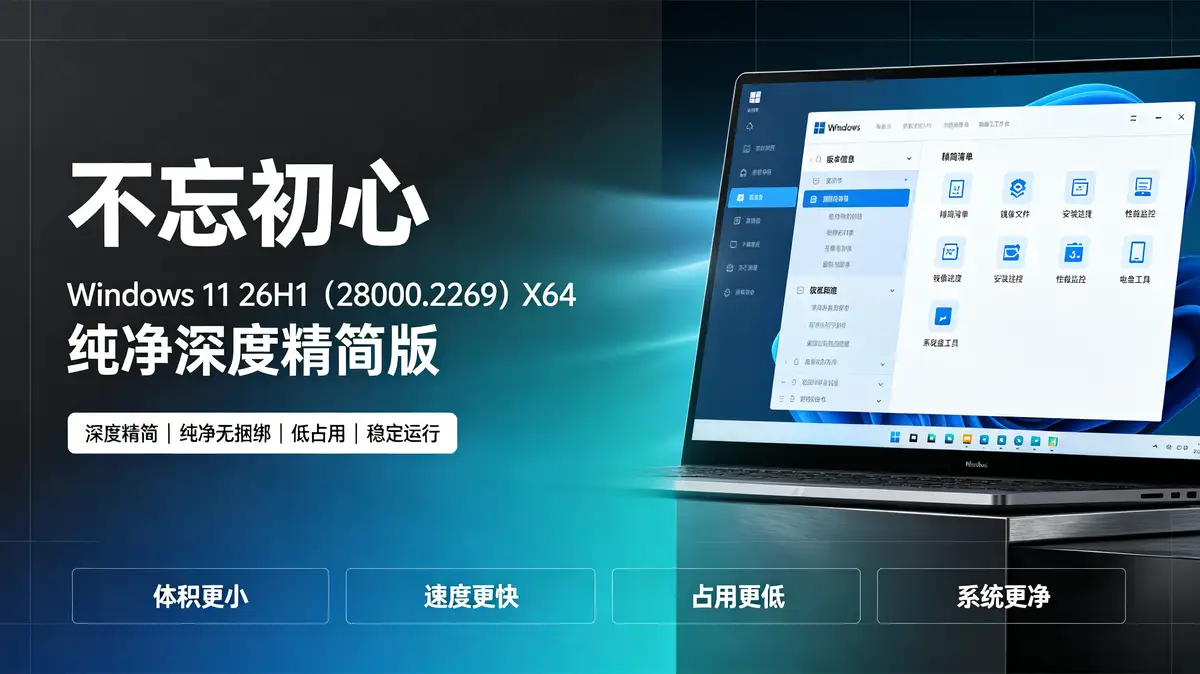<a href='https://520zyw.com/tag/windows-11-26h2'>Windows 11 26H2</a>, <a href='https://520zyw.com/tag/%e6%b7%b1%e5%ba%a6%e7%b2%be%e7%ae%80%e6%af%8d%e7%9b%98'>深度精简母盘</a>, <a href='https://520zyw.com/tag/%e7%a6%bb%e7%ba%bf%e7%8e%af%e5%a2%83%e5%ae%89%e8%a3%85'>离线环境安装</a>, <a href='https://520zyw.com/tag/%e5%be%ae%e8%bd%af%e5%b8%b8%e7%94%a8%e8%bf%90%e8%a1%8c%e5%ba%93'>微软常用运行库</a>
