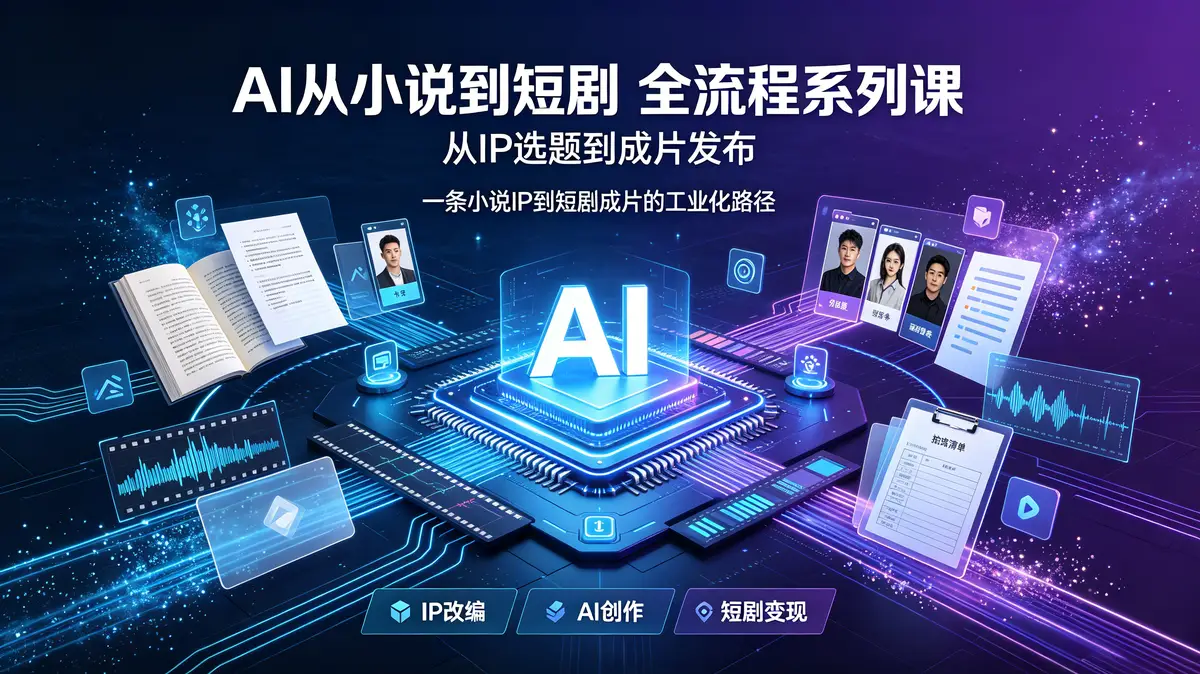 <a href='https://520zyw.com/tag/ai%e7%9f%ad%e5%89%a7'>AI短剧</a>, <a href='https://520zyw.com/tag/%e5%b0%8f%e8%af%b4%e6%94%b9%e7%bc%96'>小说改编</a>, <a href='https://520zyw.com/tag/ai%e5%89%a7%e6%9c%ac'>AI剧本</a>, <a href='https://520zyw.com/tag/%e6%99%ba%e8%83%bd%e5%88%86%e9%95%9c'>智能分镜</a>, <a href='https://520zyw.com/tag/%e8%99%9a%e6%8b%9f%e8%a7%92%e8%89%b2%e9%85%8d%e9%9f%b3'>虚拟角色配音</a>, <a href='https://520zyw.com/tag/ai%e7%94%9f%e5%9b%be'>AI生图</a>, <a href='https://520zyw.com/tag/%e5%88%86%e9%95%9c%e5%9b%be'>分镜图</a>, <a href='https://520zyw.com/tag/%e5%8d%b3%e6%a2%a6seedance'>即梦Seedance</a>, <a href='https://520zyw.com/tag/%e8%a7%86%e9%a2%91%e5%88%b6%e4%bd%9c'>视频制作</a>, <a href='https://520zyw.com/tag/%e5%86%85%e5%ae%b9%e5%88%9b%e4%bd%9c'>内容创作</a>, <a href='https://520zyw.com/tag/%e5%85%a8%e6%b5%81%e7%a8%8b%e8%af%be%e7%a8%8b'>全流程课程</a>