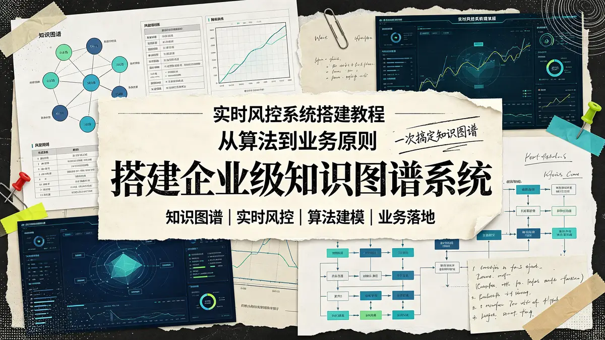 [项目开发/工具/产品开发教程] 搭建企业级知识图谱系统+实时风控系统搭建教程 从算法到业务原则 一次搞定知识图谱