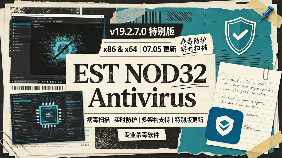 <a href='https://www.sblzyw.com/tag/eset-nod32'>ESET NOD32</a>, <a href='https://www.sblzyw.com/tag/%e6%9d%80%e6%af%92%e8%bd%af%e4%bb%b6'>杀毒软件</a>, <a href='https://www.sblzyw.com/tag/%e9%9d%99%e9%bb%98%e6%a8%a1%e5%bc%8f'>静默模式</a>, <a href='https://www.sblzyw.com/tag/%e4%bd%8e%e5%8d%a0%e7%94%a8'>低占用</a>, <a href='https://www.sblzyw.com/tag/%e7%97%85%e6%af%92%e5%ba%93%e6%9b%b4%e6%96%b0'>病毒库更新</a>, <a href='https://www.sblzyw.com/tag/%e9%98%b2%e7%81%ab%e5%a2%99'>防火墙</a>, <a href='https://www.sblzyw.com/tag/%e5%85%bc%e5%ae%b9%e6%80%a7'>兼容性</a>, <a href='https://www.sblzyw.com/tag/%e7%89%b9%e5%88%ab%e7%89%88'>特别版</a>, <a href='https://www.sblzyw.com/tag/%e6%8e%88%e6%9d%83%e6%96%87%e4%bb%b6'>授权文件</a>, <a href='https://www.sblzyw.com/tag/%e7%b2%be%e7%9d%bf%e5%b7%a5%e5%85%b7'>精睿工具</a>, <a href='https://www.sblzyw.com/tag/%e9%9a%90%e7%a7%81%e4%bf%9d%e6%8a%a4'>隐私保护</a>, <a href='https://www.sblzyw.com/tag/%e7%b3%bb%e7%bb%9f%e4%bc%98%e5%8c%96'>系统优化</a>