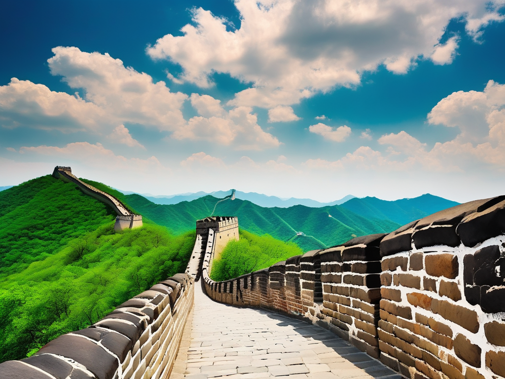 慕田峪长城全景